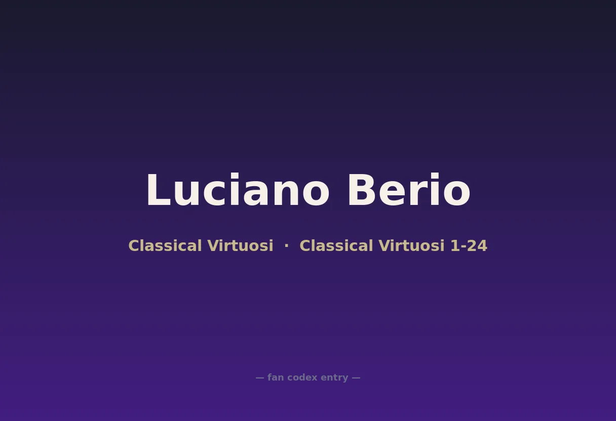 Luciano Berio