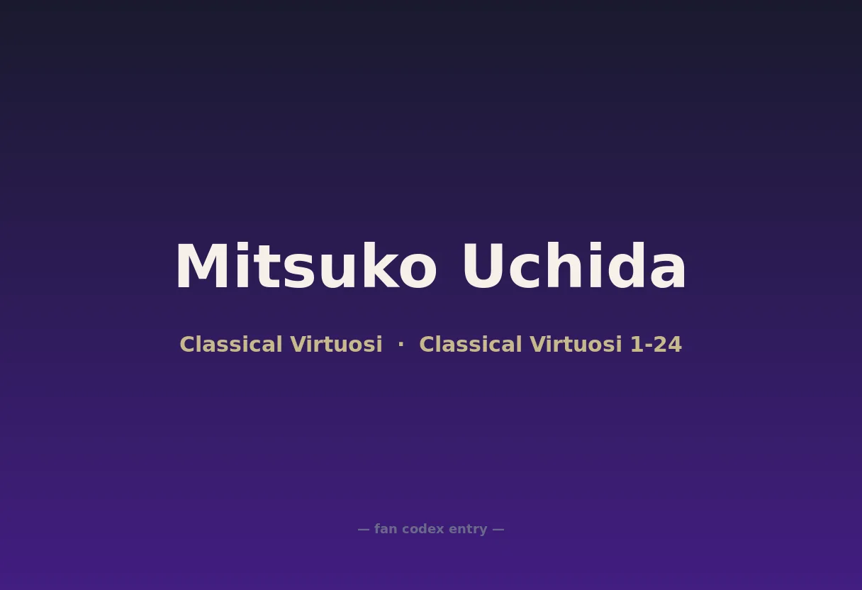 Mitsuko Uchida