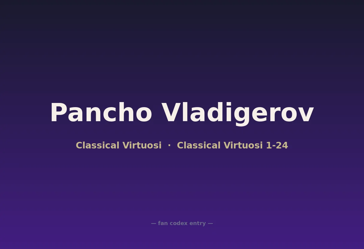 Pancho Vladigerov