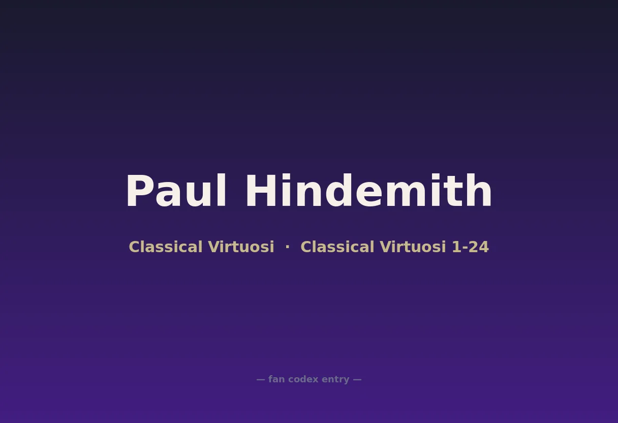 Paul Hindemith
