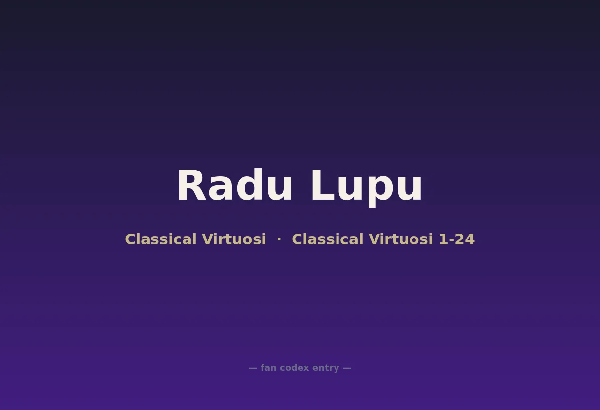 Radu Lupu