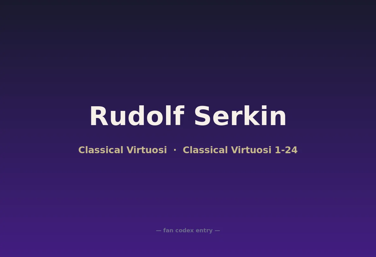 Rudolf Serkin