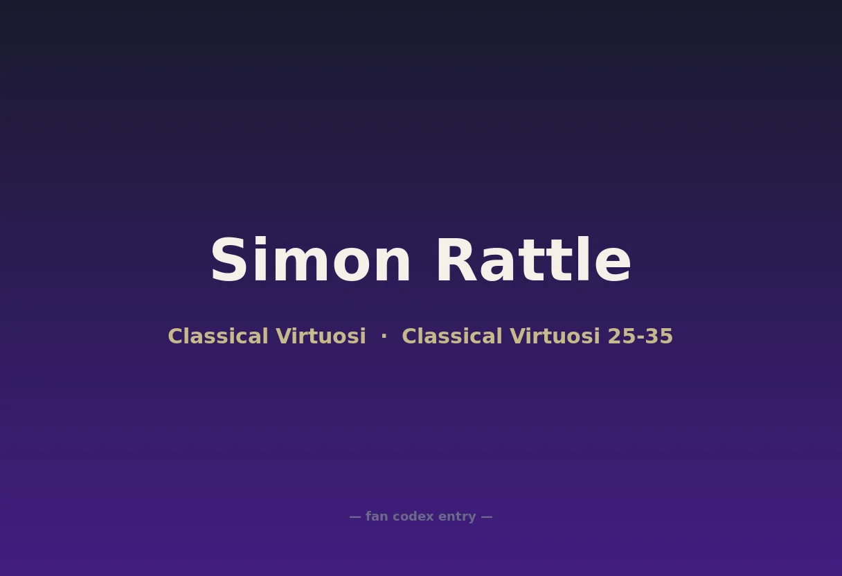 Simon Rattle