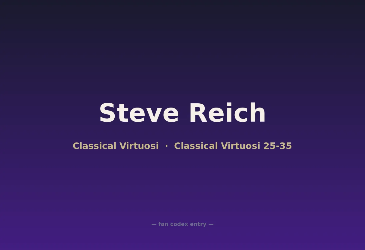 Steve Reich